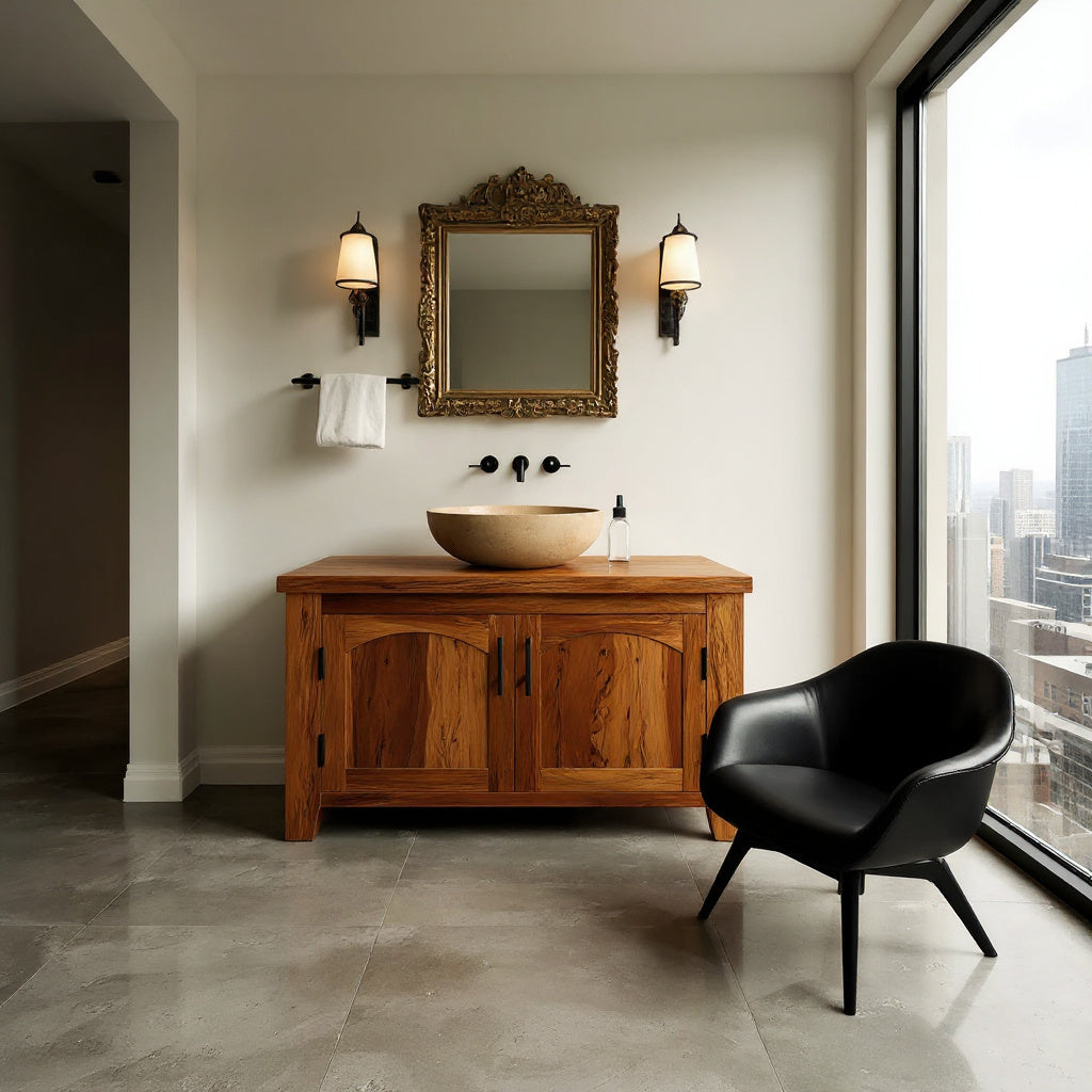 Contemporary Bathroom Vanity For Spa Or Bathroom Design