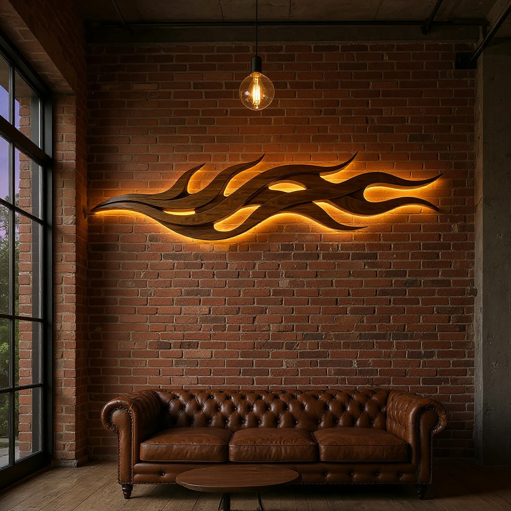 Contemporary Dimensional Wall Art For Executive Office Interior