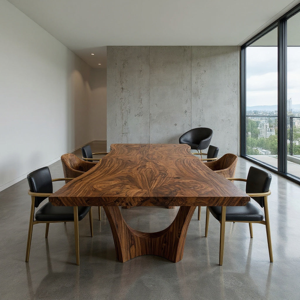 Contemporary Dining Table For Spacious Open-Plan Living Areas