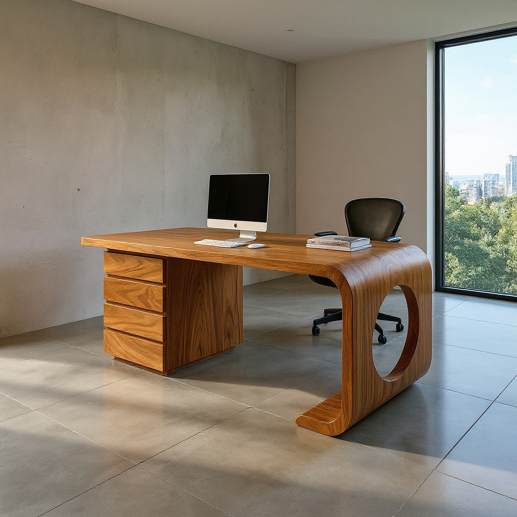 Contemporary Executive Desk Garden Office