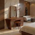 Contemporary Handmade Vanity Table With Drawers For Bedroom