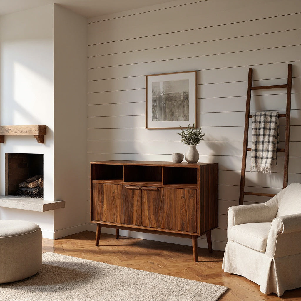 Contemporary Rectangular Console Table For Designer Living Room