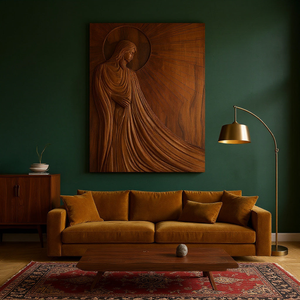 Contemporary Religious Wall Art For Living Room