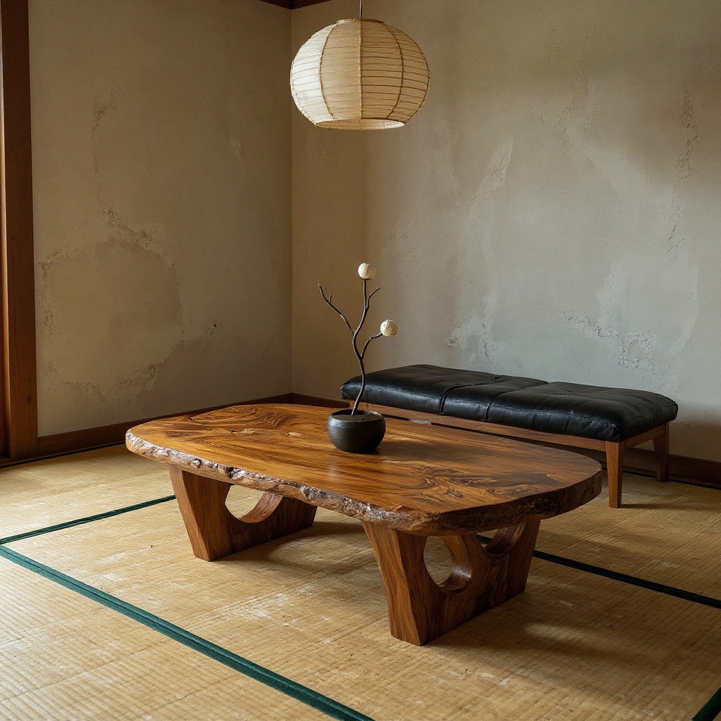 Contemporary Sculptural Coffee Table For Modern Living Room