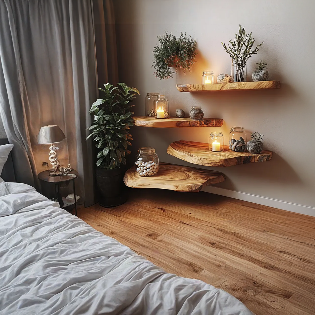 Classic Floating Shelves Living Room Decoration Gift Sets - view 2