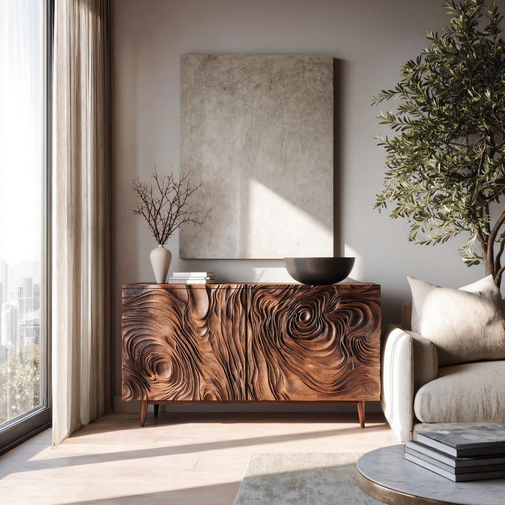 Contemporary Sideboard Storage For Dining Or Living Room - view 3
