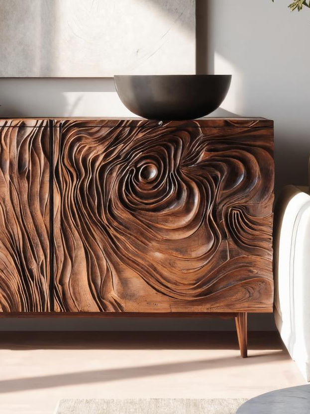 Contemporary Sideboard Storage For Dining Or Living Room - view 4