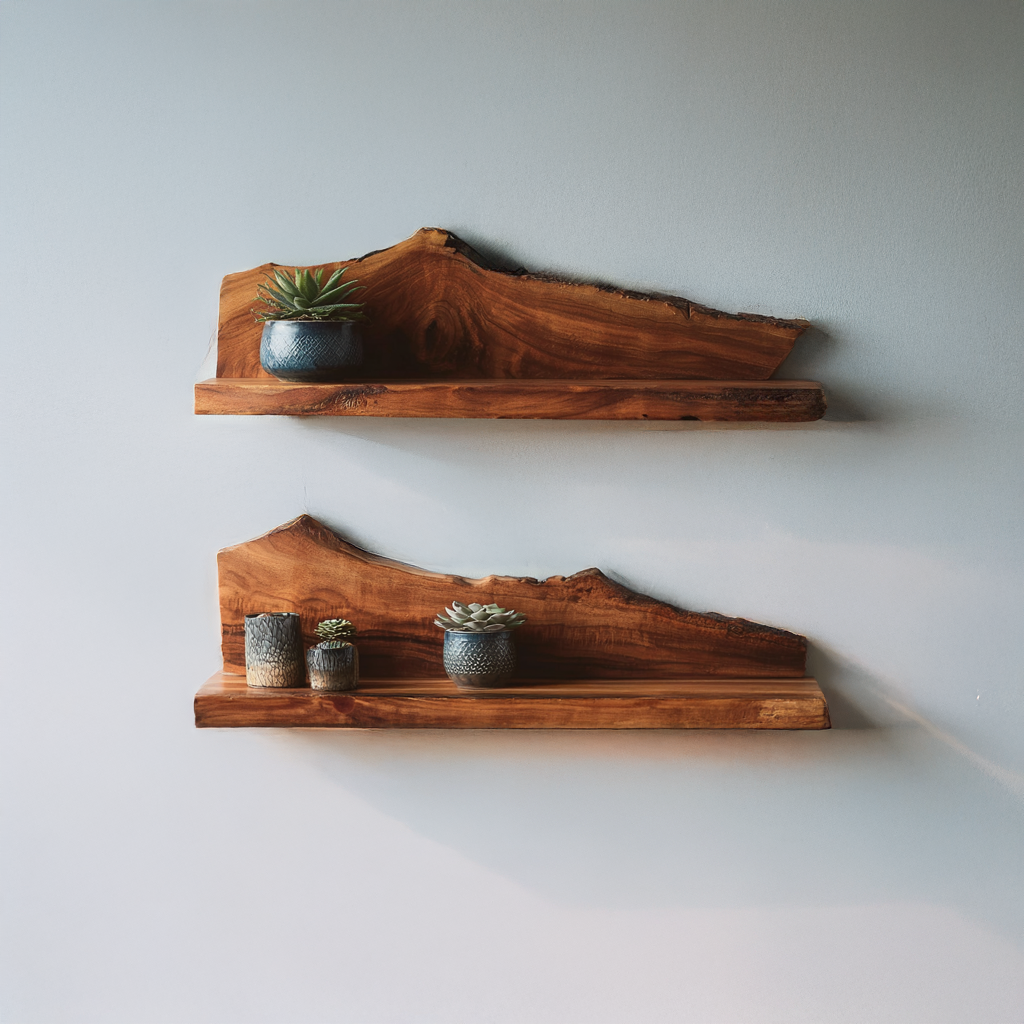 Custom Floating Shelves Living Room Decoration Gift - view 3