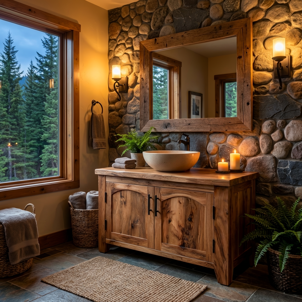 Contemporary Bathroom Vanity For Spa Or Bathroom Design