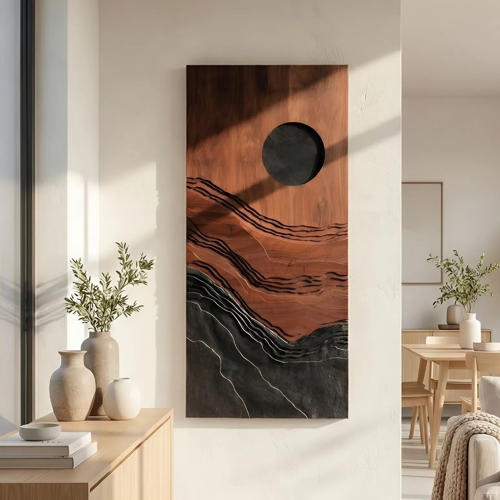 Contemporary Abstract 3D Wall Art For Living Area Decor